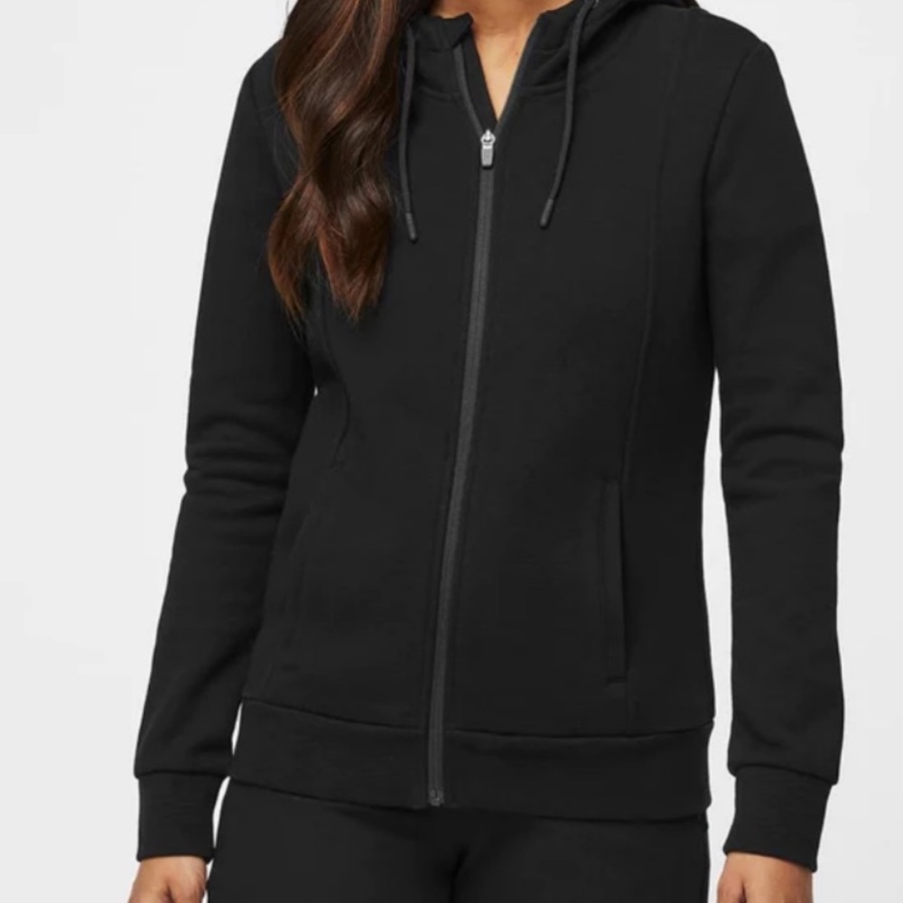 Figs Scrubs Essential Hoodie 2.0. Black L.